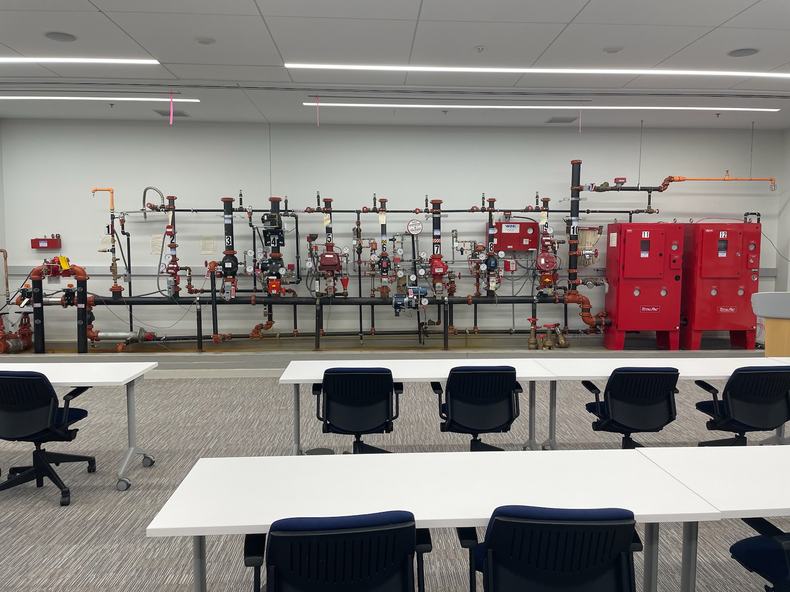 Fire Alarm & Sprinkler Systems Training (FASST) Lab Fire and Rescue